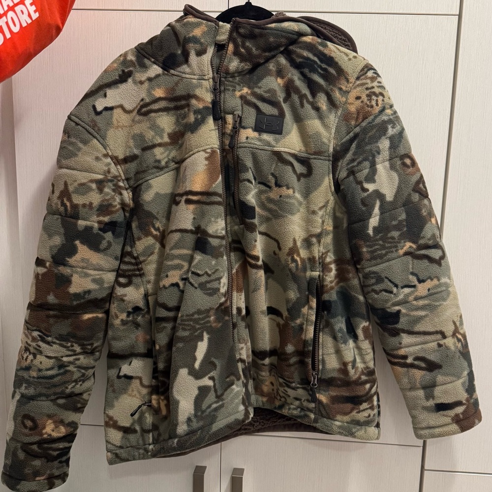 Under Armour Camo Fleece Zip-up